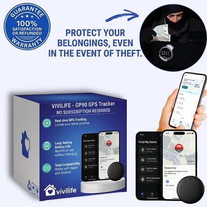 ViviLife - GPS Tracker No Subscription Required( Android & apple)