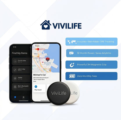 ViviLife - GPS Trackgo Tracker No Subscription Required( Android & Apple)